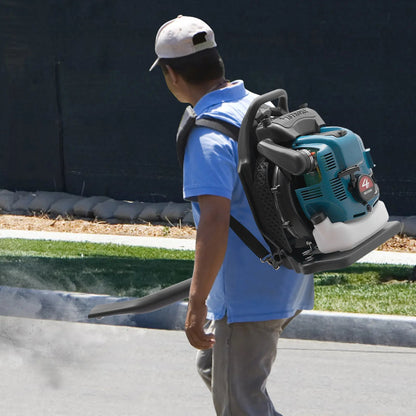 75.6CC  Backpack Leaf Blower, 4 Stroke Gas Powered Leaf Blower, with 498ft ³/s Powerful Blowing, 1.9L Large Fuel Tank    Home Decor Supply | Online Retail | ShoreShopper.com