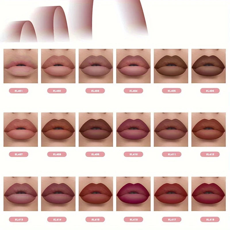 6pcs Velvet Matte Lip Liner Pencils Set Long-Lasting Non-Drying Perfect for Lining Filling Lips Versatile for All Skin Typ - ShoreCo.Shop