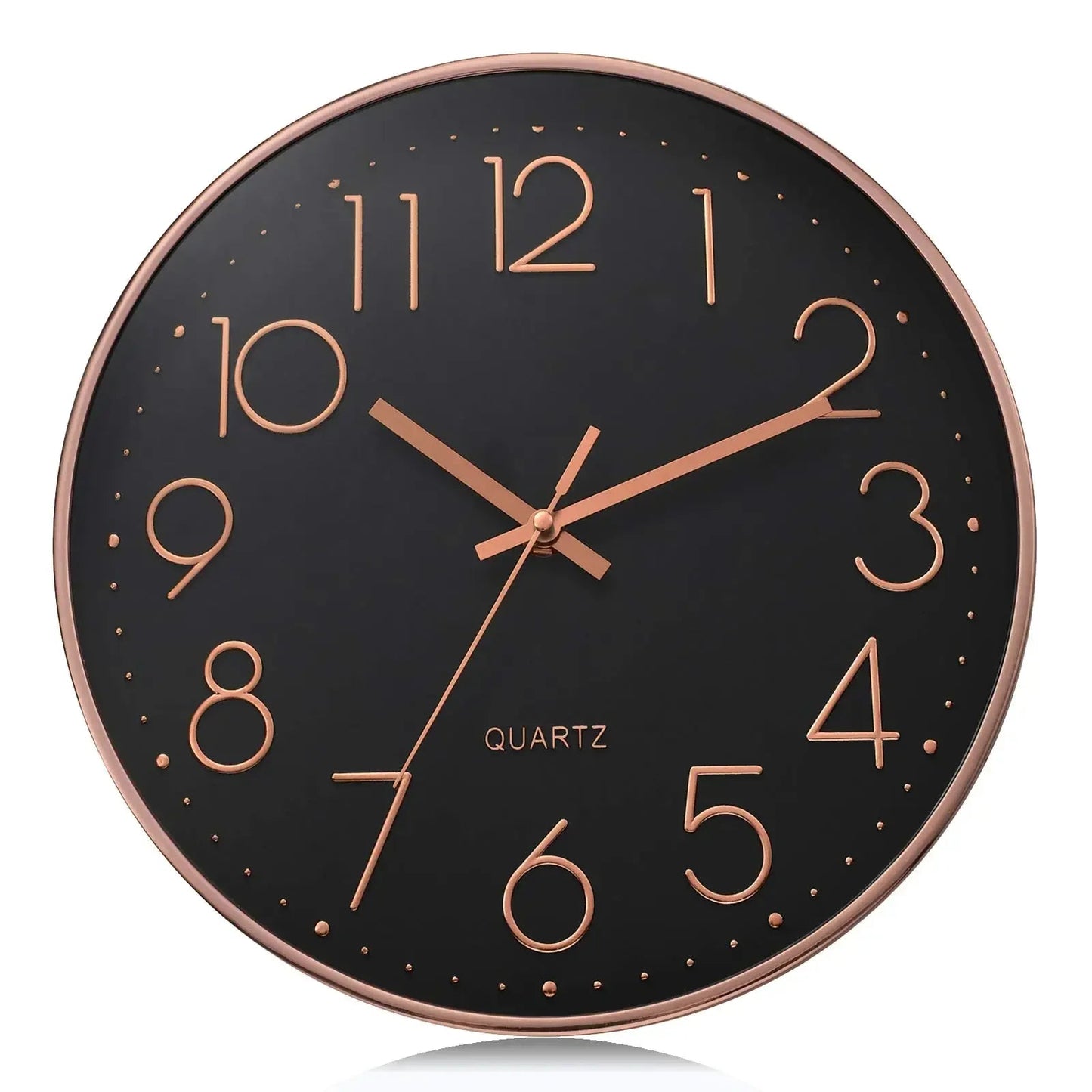 8 Inch Easy To Read Wall Clock Classic Elegant Modern Silent Quartz Clocks for Living Room Bedroom Office Study    Home Decor Supply | Online Retail | ShoreShopper.com