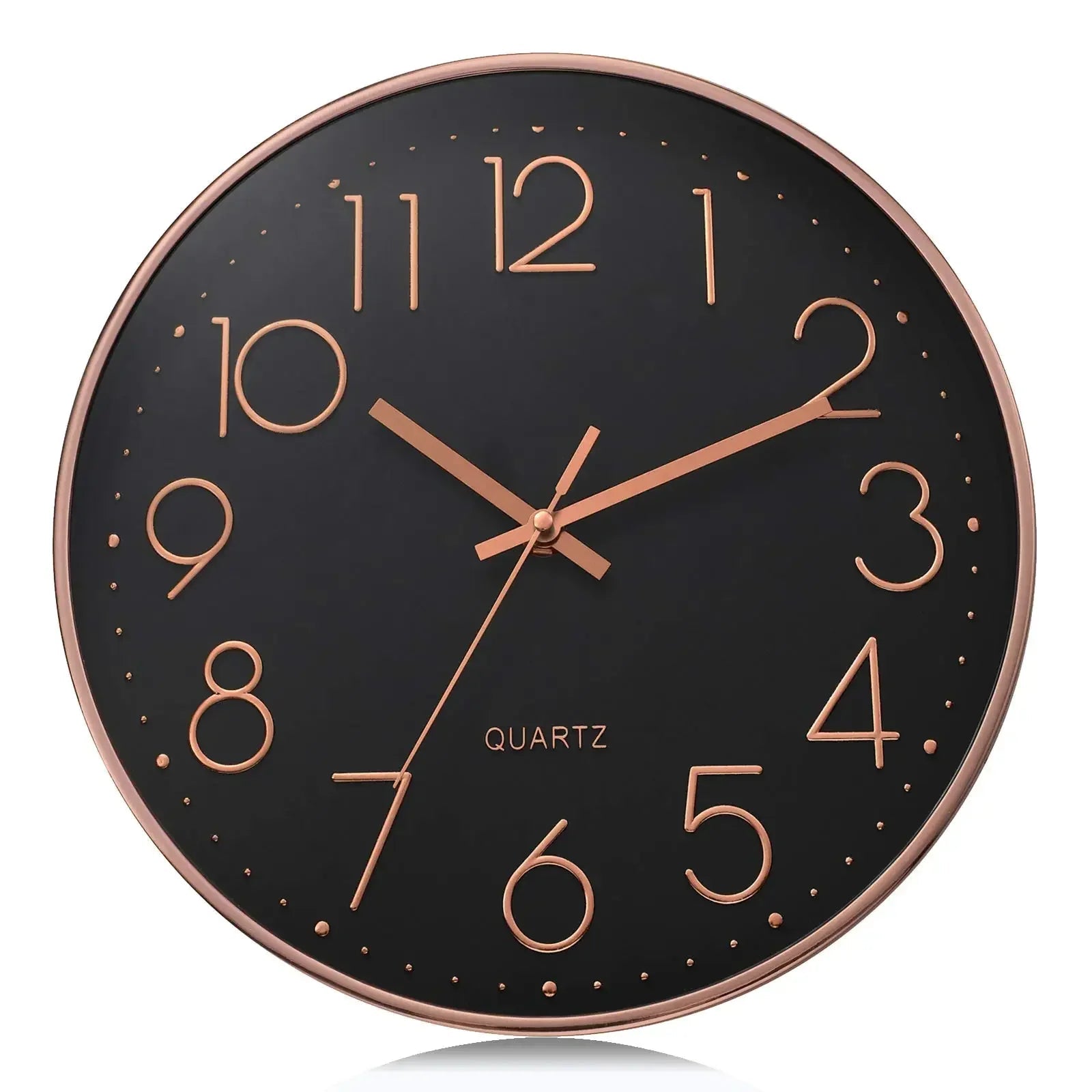 8 Inch Easy To Read Wall Clock Classic Elegant Modern Silent Quartz Clocks for Living Room Bedroom Office Study    Home Decor Supply | Online Retail | ShoreShopper.com