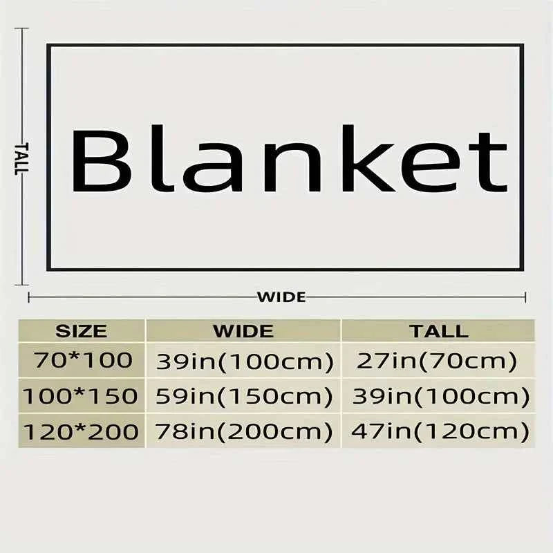 1pcs Shu Cotton Velvet Blanket Sheets Plush Double Sided Summer Air Conditioning Throw Blanket Office Blanket