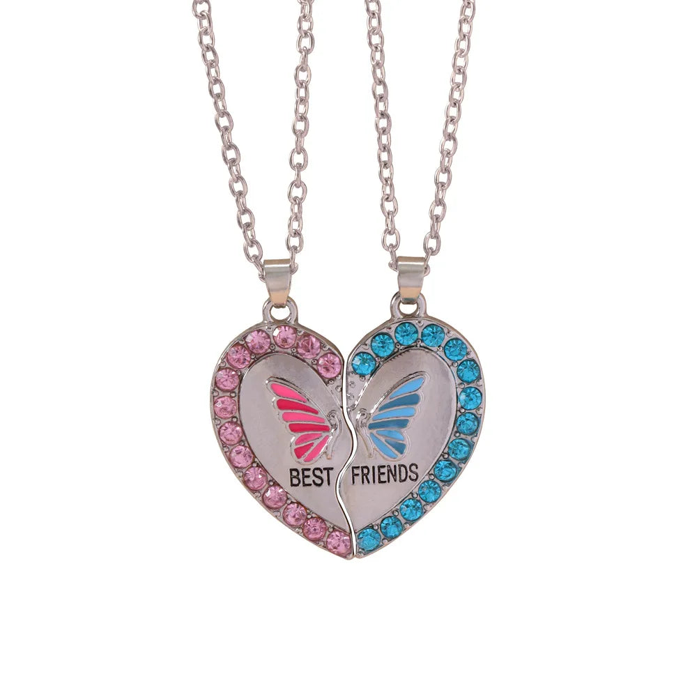 New Best Friends Necklace For Women Girls Broken Heart Puzzle Musical Note Pendant Necklaces BFF Friendship Forever Jewelry Gift    Home Decor Supply | Online Retail | ShoreShopper.com