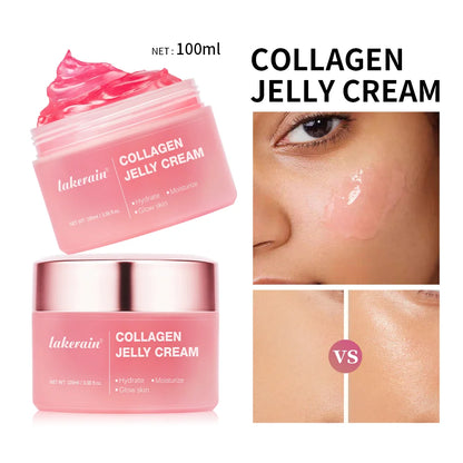 Anti Aging Collagen Face Cream 100ml Niacinamide Moisturizer Hydrating Gel For Tightening Soothing Firmness Skincare - ShoreCo.Shop