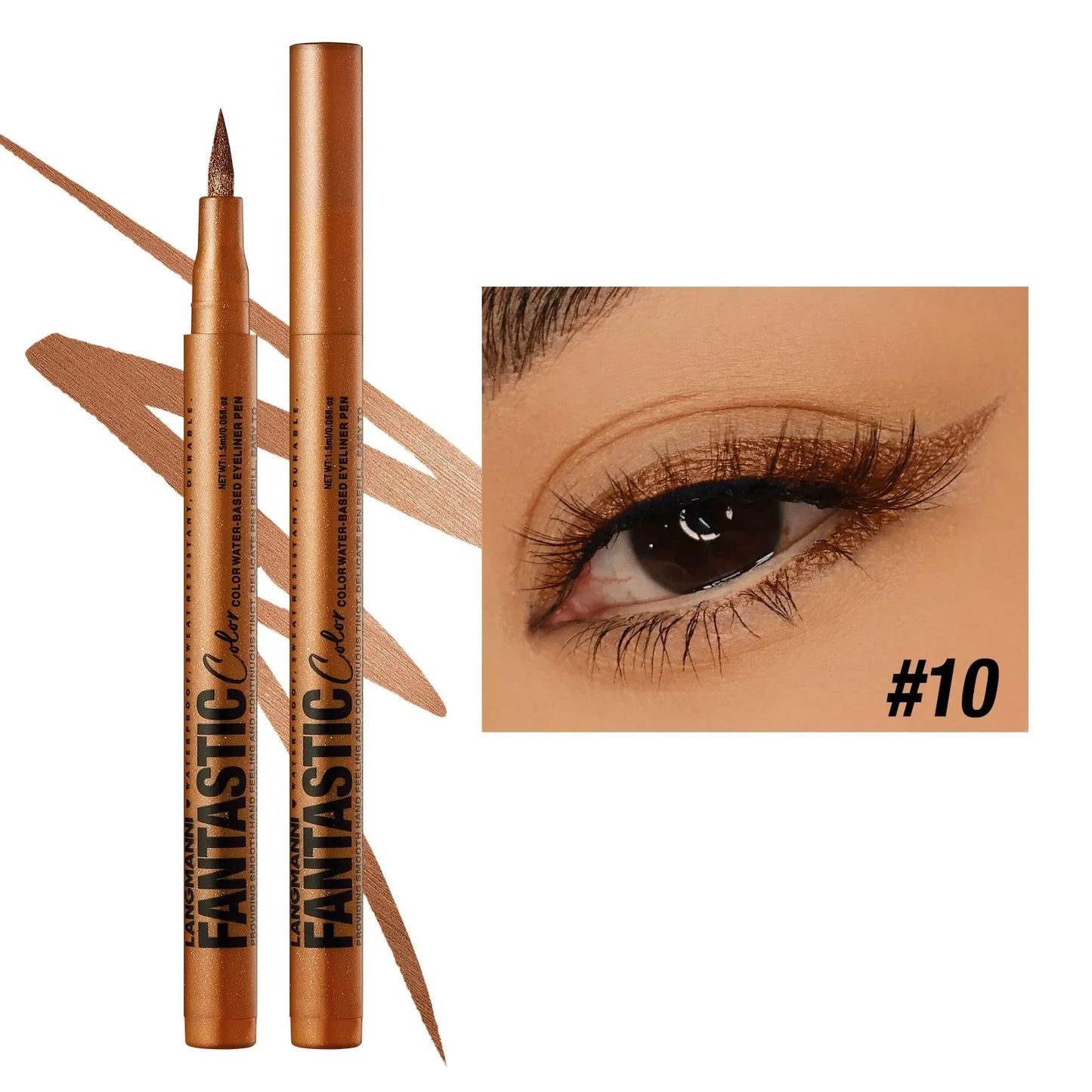 Red Wine Black Waterproof Eyeliner Pencil Untra-fine Liquid Eye Liner Pen Quick Dry Long Lasting Non Smudge Makeup Cosmetics - ShoreCo.Shop