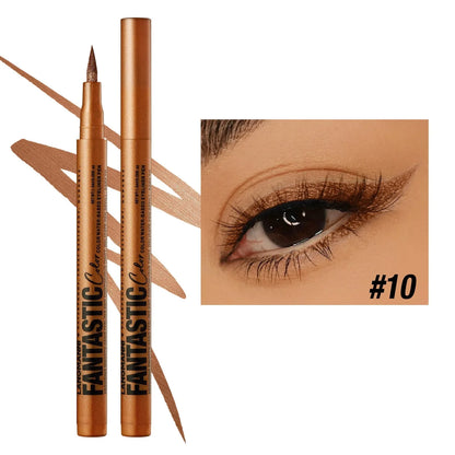 Red Wine Black Waterproof Eyeliner Pencil Untra-fine Liquid Eye Liner Pen Quick Dry Long Lasting Non Smudge Makeup Cosmetics - ShoreCo.Shop