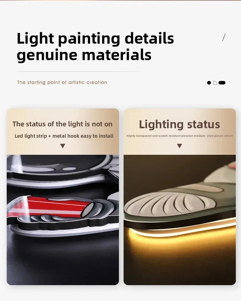 20in LED Light Wall Clock Dining Room Living Moon The Earth Modelling Silent Movement Bedroom Clock Wall Decoration Home Gifts    Home Decor Supply | Online Retail | ShoreShopper.com