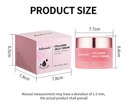 Anti Aging Collagen Face Cream 100ml Niacinamide Moisturizer Hydrating Gel For Tightening Soothing Firmness Skincare - ShoreCo.Shop