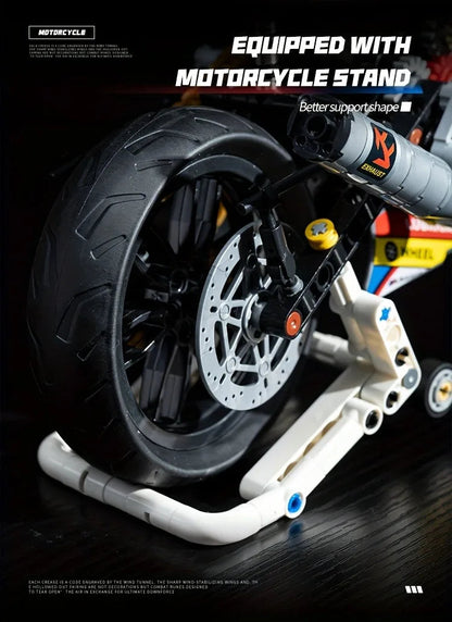 1:8 Motorcycle Building Blocks Set Super Motorbike Model Kit Technical Racing Kids Assembled Toys Gifts For Boys And Girls    Home Decor Supply | Online Retail | ShoreShopper.com