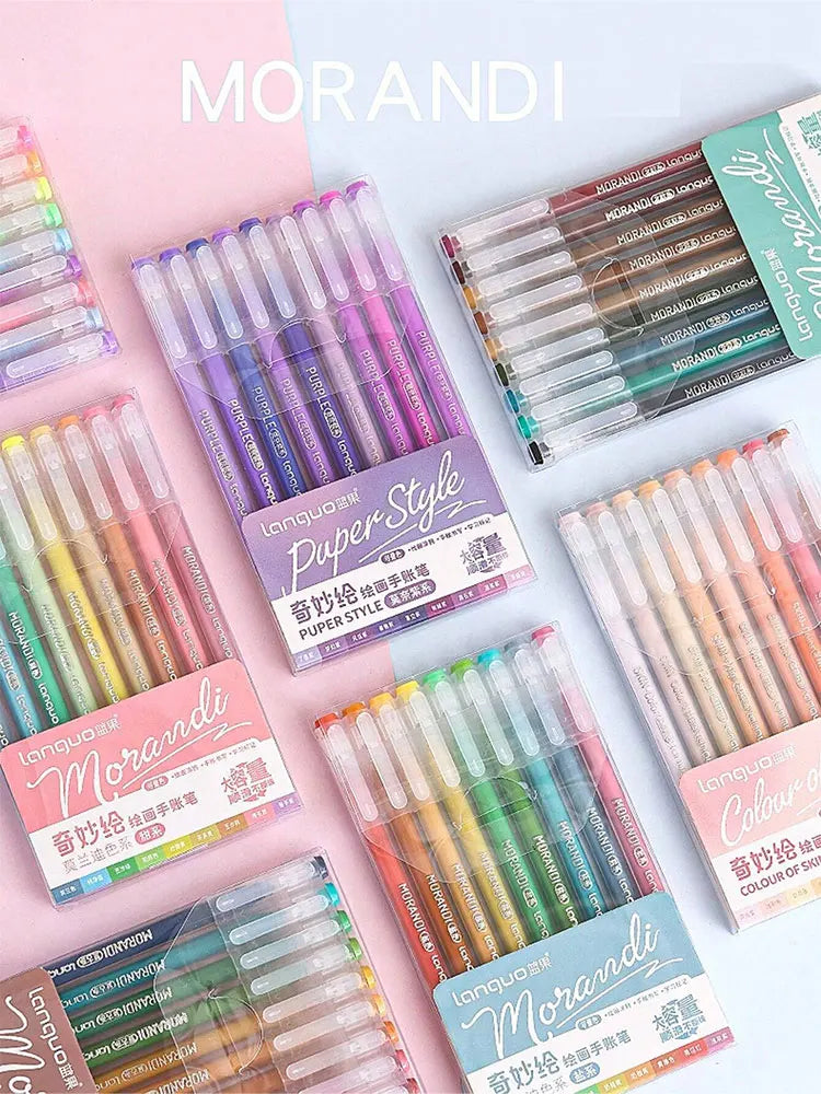 Languo 27-207 Colors Of One Set Drawing Handbook Pens Student DIY Graffiti Multi-Color Gel Pen Writing Marker Stationery    Home Decor Supply | Online Retail | ShoreShopper.com