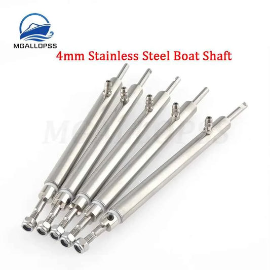 RC Boat L10/13/15/20/25/30/35cm Length Stainless Steel Tube+Grease Nozzle+4mm Stainless Steel Shaft for RC Electric Racing Boat