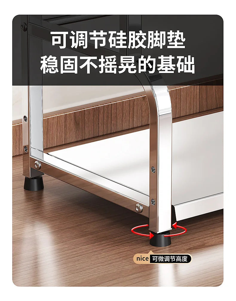 Stainless Steel Kitchen Storage Shelf Seasoning Jar Spice Storage Rack Chopsticks Knife Shelf Bar Organizer Kitchen Supplies    Home Decor Supply | Online Retail | ShoreShopper.com