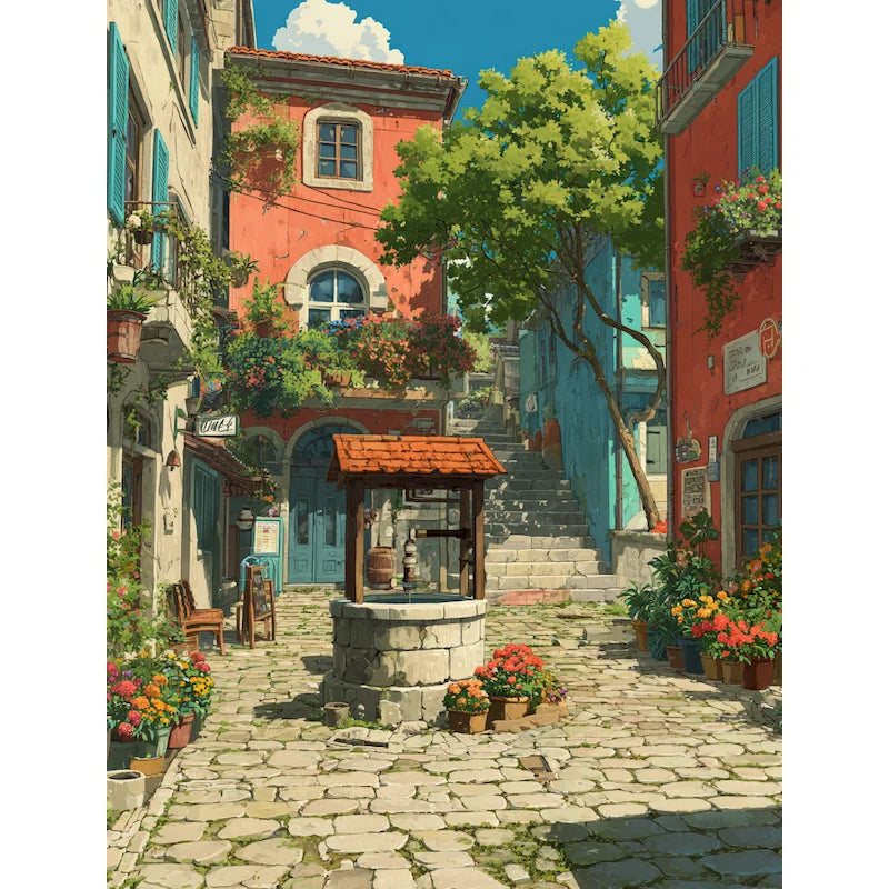 Painting by numbers Landscape Handpainted Art 40x50cm DIY Paint by numbers Adults crafts Number painting Home decor    Home Decor Supply | Online Retail | ShoreShopper.com