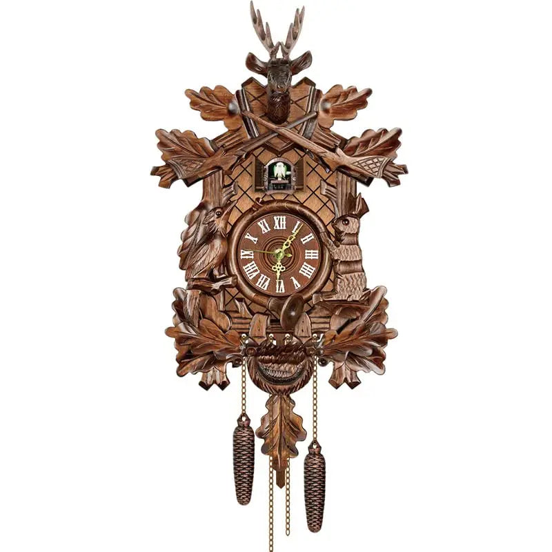 German Traditional Black Forest Wooden Style Cuckoo Clock Handmade    Home Decor Supply | Online Retail | ShoreShopper.com