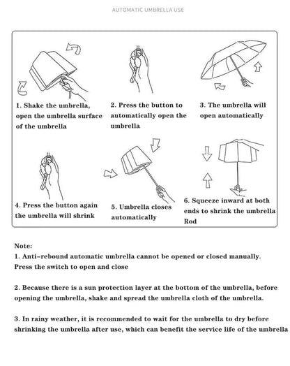 UV sunshade umbrella,Portable folding umbrella,Large area adult umbrella,ultraviolet-proof,Insulation and cooling,automatic    Your Coastal Marketplace | Shoreshopper.com