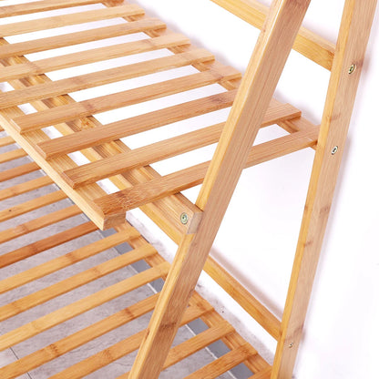 Bamboo Ladder Plant Stand Foldable Flower Pot Display Stand    Home Decor Supply | Online Retail | ShoreShopper.com