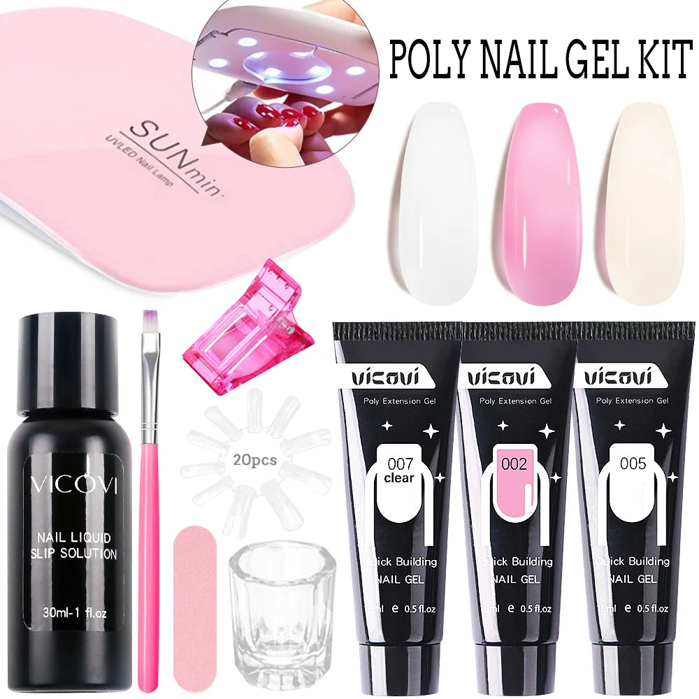 Nail Kit Set Acrylic Powder Monomer Acrylic Liquid For Nail Extension Professional Gel Manicure Set False Nails Art Tools Set *&    Home Decor Supply | Online Retail | ShoreShopper.com