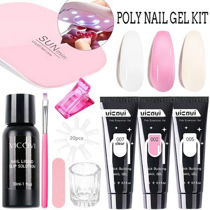 Nail Kit Set Acrylic Powder Monomer Acrylic Liquid For Nail Extension Professional Gel Manicure Set False Nails Art Tools Set *&    Home Decor Supply | Online Retail | ShoreShopper.com
