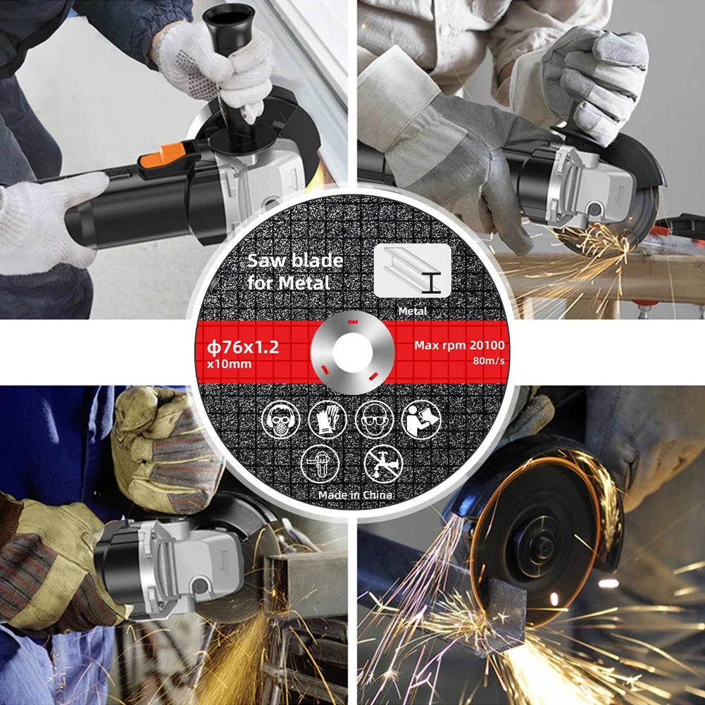 1-30PCS 76mm Metal Cutting Discs Sanding Grinding Cut Off Circle Wheels Saw Blades Discs for Electric Angle Grinder Accessories    Home Decor Supply | Online Retail | ShoreShopper.com