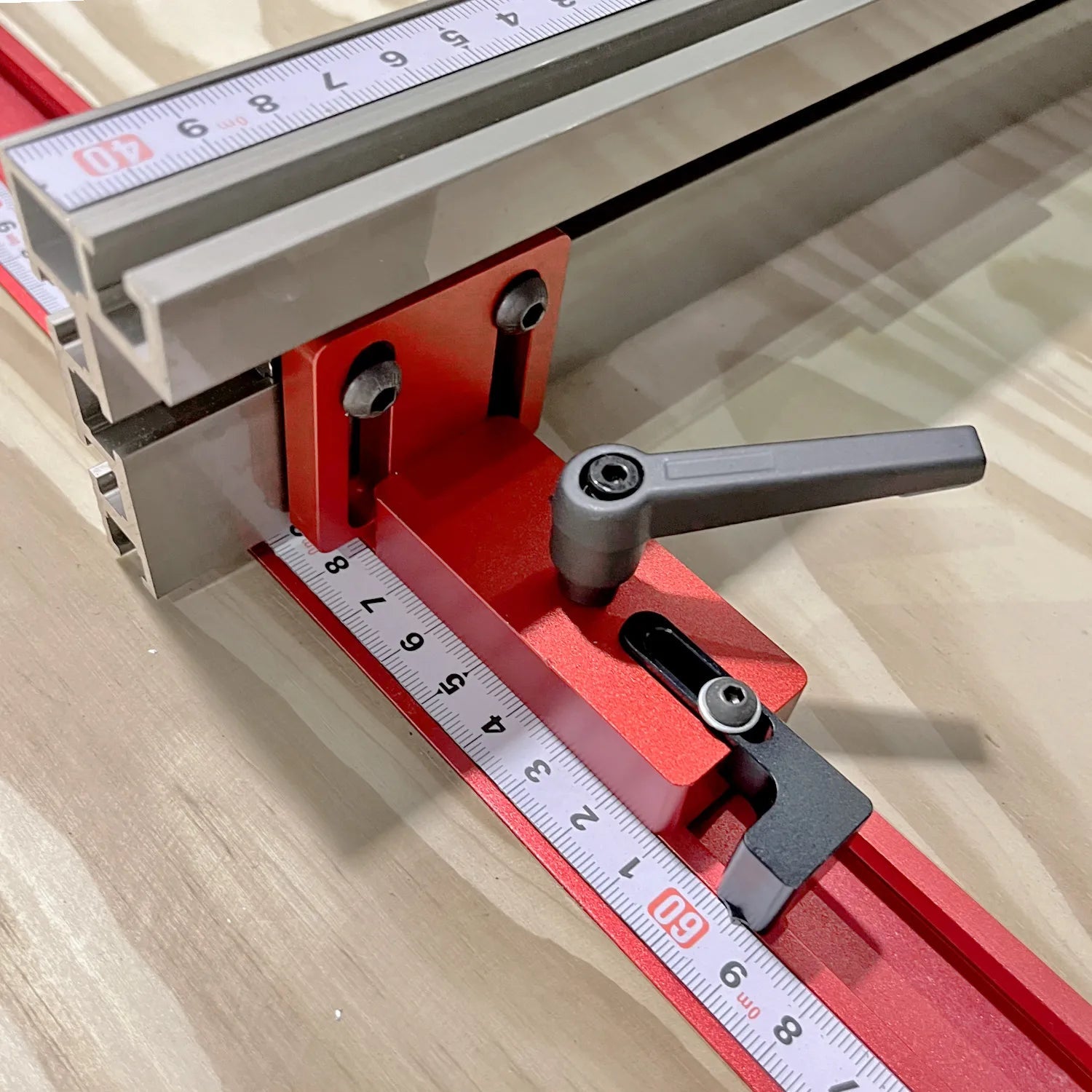 Router Table Fence Aluminum Multi T-Track Table Saw Profile Fence Woodworking T-Slot Miter Track Connector and Fence Stoppe    Home Decor Supply | Online Retail | ShoreShopper.com