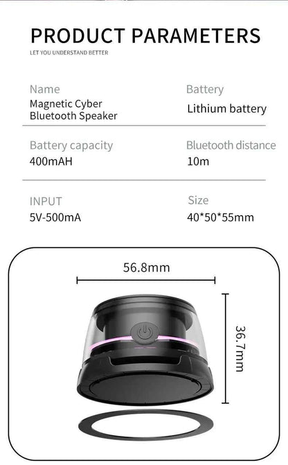 2025 New speakers home Rhythmic lighting Top shell vibration Plastic Material M8 LZ-B8 For Sooyn Portable Audio speaker gaming