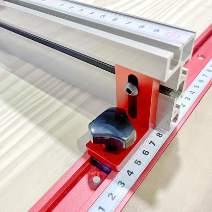 Router Table Fence Aluminum Multi T-Track Table Saw Profile Fence Woodworking T-Slot Miter Track Connector and Fence Stoppe    Home Decor Supply | Online Retail | ShoreShopper.com