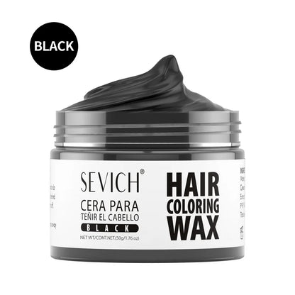SEVICH Hair Colour Wax Temporary DIY Hair Coloring Wax One-Time Long Lasting Hair Dye Mud Cream Christmas Hair Styling Products - ShoreCo.Shop