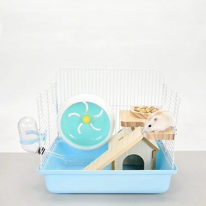 Hamster Habitat Décor Wooden Double-Layer Platform with Ladder Durable Pet Toy Accessory for Gerbil Guinea Pig and Small Animals    Home Decor Supply | Online Retail | ShoreShopper.com