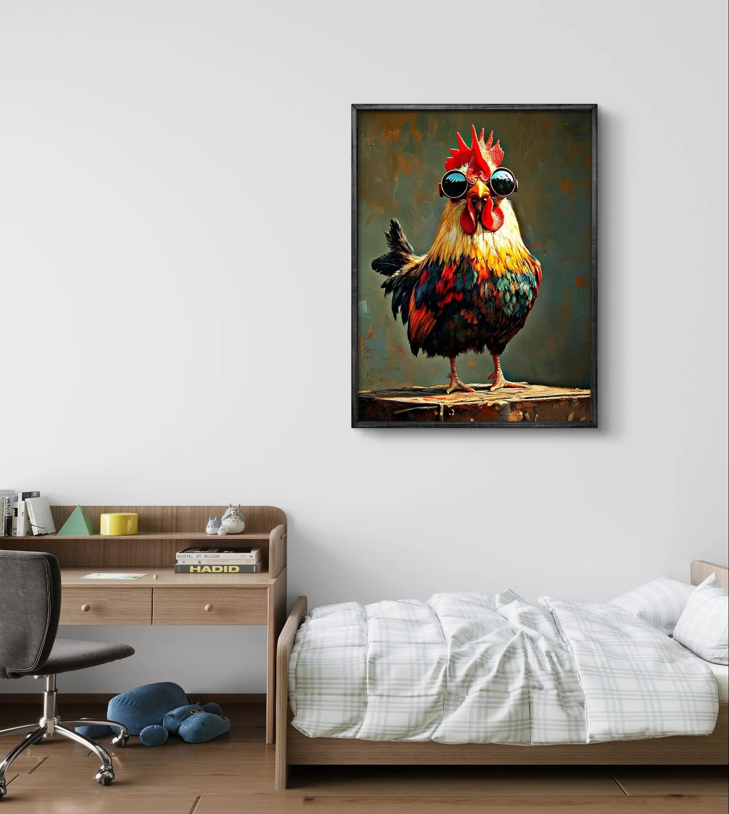 Pictures By Numbers Chicken Animal Paint Kit For Adults Digital Painting Oil Painting For Living Room Home Interesting Gift    Home Decor Supply | Online Retail | ShoreShopper.com