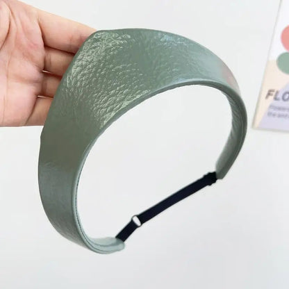 Fashion Adjustable Women Headband Leather Anti Slip Headband European And American Crown Hairband Ladies Headwear    Your Coastal Marketplace | Shoreshopper.com