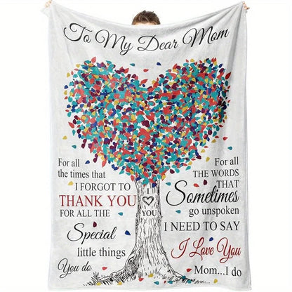 [Soft Flannel Mom Blanket] Super Soft Flannel Throw Blanket - Gifts for Mom from Daughter Son - Mom Birthday Gifts    Home Decor Supply | Online Retail | ShoreShopper.com