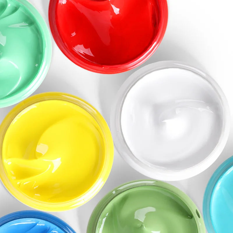 Acrylic paint 100ml hand-painted wall painting Graffiti Stone T-shirt tinned paint Studio multi-color acrylic paint    Home Decor Supply | Online Retail | ShoreShopper.com