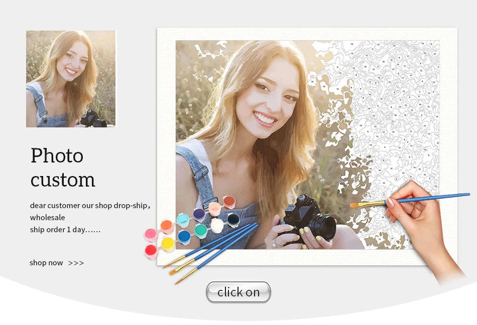 DIY Paint by Numbers Kit for Adults - Natural Scenery & Botanical Canvas Art    Home Decor Supply | Online Retail | ShoreShopper.com