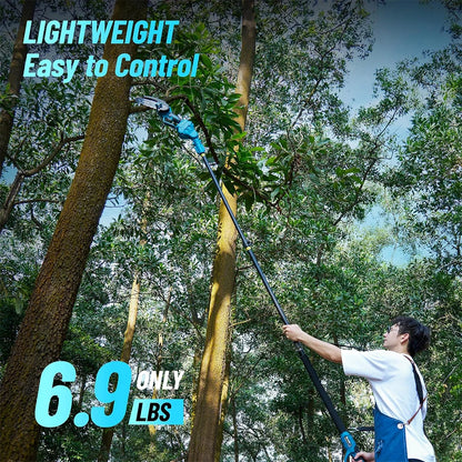 Seesii 6'' Brushless Electric Chainsaw 2 IN 1 Tree Trimming Branch Pruner Cutting Power Tools - ShoreCo.Shop