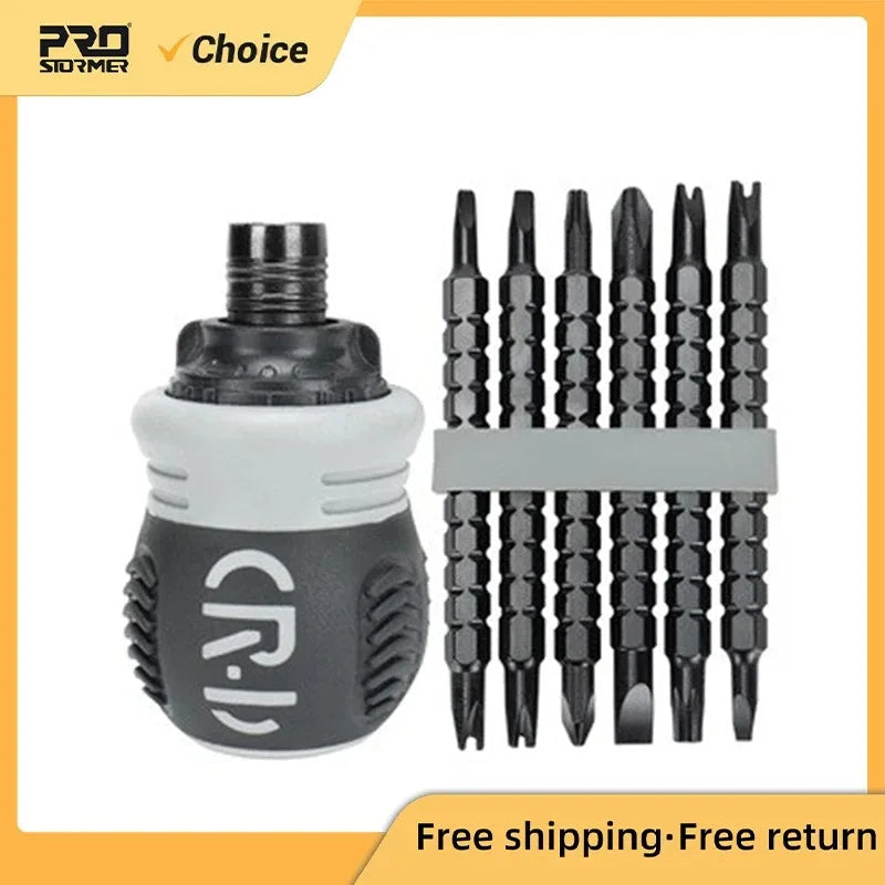 Mini Ratchet Precision Screwdriver Magnetic 13 In 1 Telescopic Labor-Saving Hand Tool Phillips Slotted Dual-purpose Head    Home Decor Supply | Online Retail | ShoreShopper.com