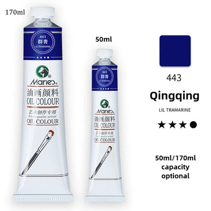 Marie's Oil Paint 170ML Oil Painting Art Creation Pigment Large Oil Paint Paint Single Commonly Used 24 Colors    Home Decor Supply | Online Retail | ShoreShopper.com