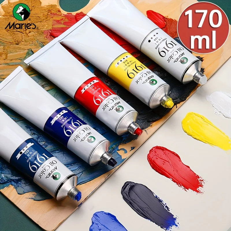 Marie's Oil Paint 170ml/5.95oz Large Tube,Art Supplies for Canvas Painting,Egg,Graffiti,Fabric,Stone,Leather,Wood,Ceramic    Home Decor Supply | Online Retail | ShoreShopper.com