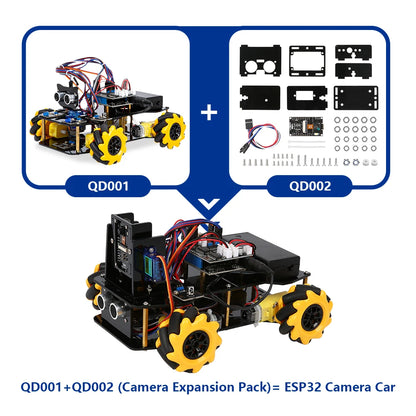 ESP32 Smart Robot Car Kit  Remote Control Car for Arduino Programming Project STEM Education Science Coding Kit - ShoreCo.Shop