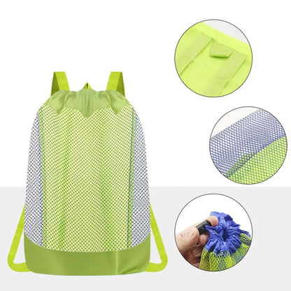 Waterproof Bags Large Capacity Beach Bag Foldable Portable Swimming Backpack Breathable Fast Dry Beach Toy Baskets Beach Trips    Your Coastal Marketplace | Shoreshopper.com