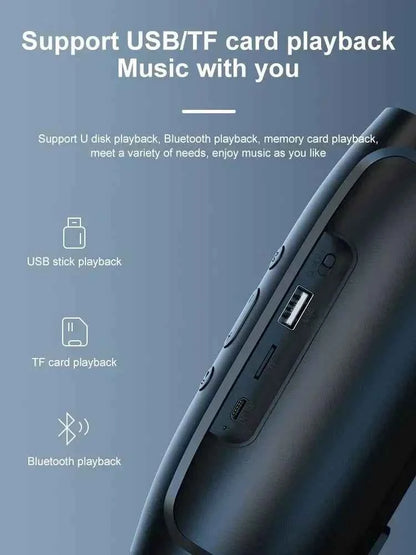 Speakers Wireless Stereo HD Sound Bluetooth 5.0 Portable IP65 Waterproof AUXLong Battery Dual PairingDurable TravelOutdoor