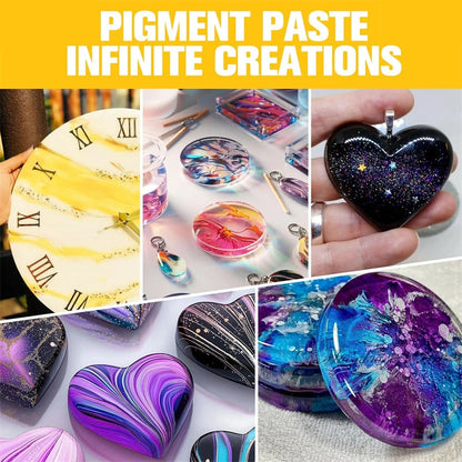 6 Colors Acrylic Paint 50ml/Bottle Satin Finsh Quick Dry Non Toxic Epoxy Resin Pigment Paste For Graffiti Resina Art Painting    Home Decor Supply | Online Retail | ShoreShopper.com