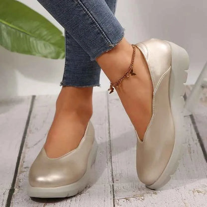2025 New Women Fashion Wedge Heel Pumps Spring Summer Lightweight Platform Woman Soft Sole Comfort Casual Shoes Женская Обувь