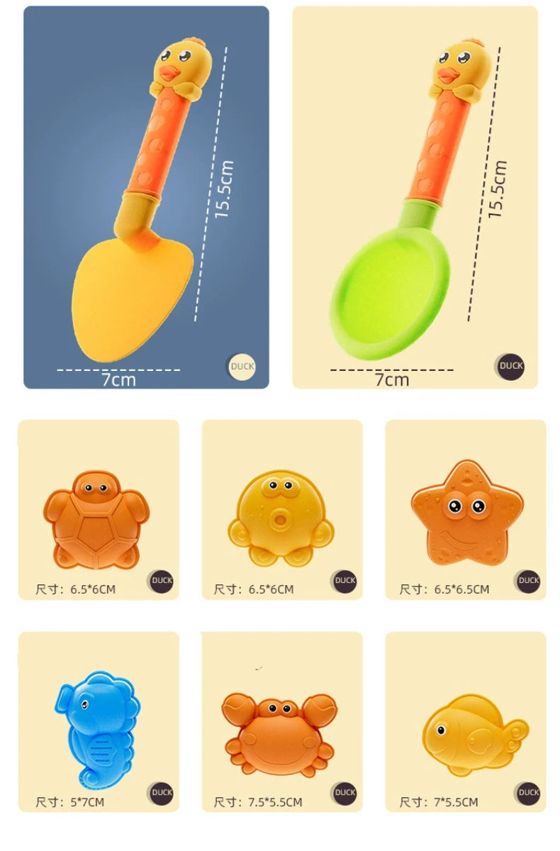 Beach Toys for Kids Sand Set Sand Bucket Beach Shovel Toys for Toddlers Summer Beach Game Children Toys Water Play Tools    Your Coastal Marketplace | Shoreshopper.com
