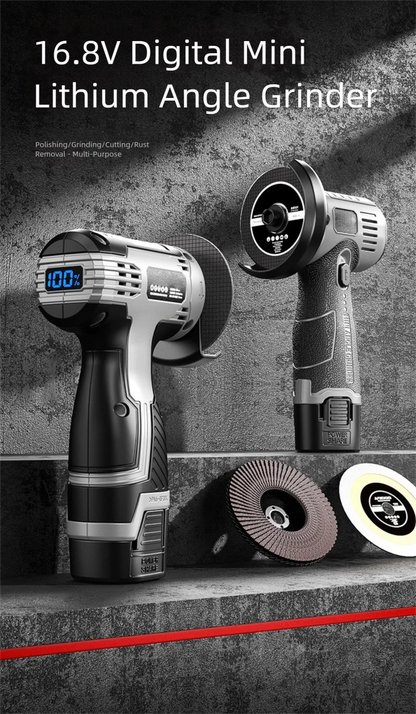 28000r 16.8V Mini Angle Grinder Portable Rechargeable Polishing Grinding Cutting Machine Home Metal Polisher Woodworking Tools    Home Decor Supply | Online Retail | ShoreShopper.com