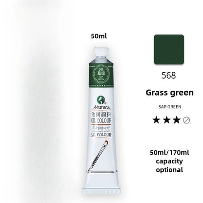 Maries Oil Paint 50ML Oil Painting Art Creation Pigment Large Oil Paint Paint Single Commonly Used 24 Colors    Home Decor Supply | Online Retail | ShoreShopper.com