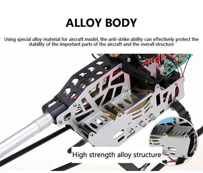 RC Helicopter Durable Charging UAV Model Toy Fall-resistant Remote Control UAV Outdoor Aircraft Children's Birthday