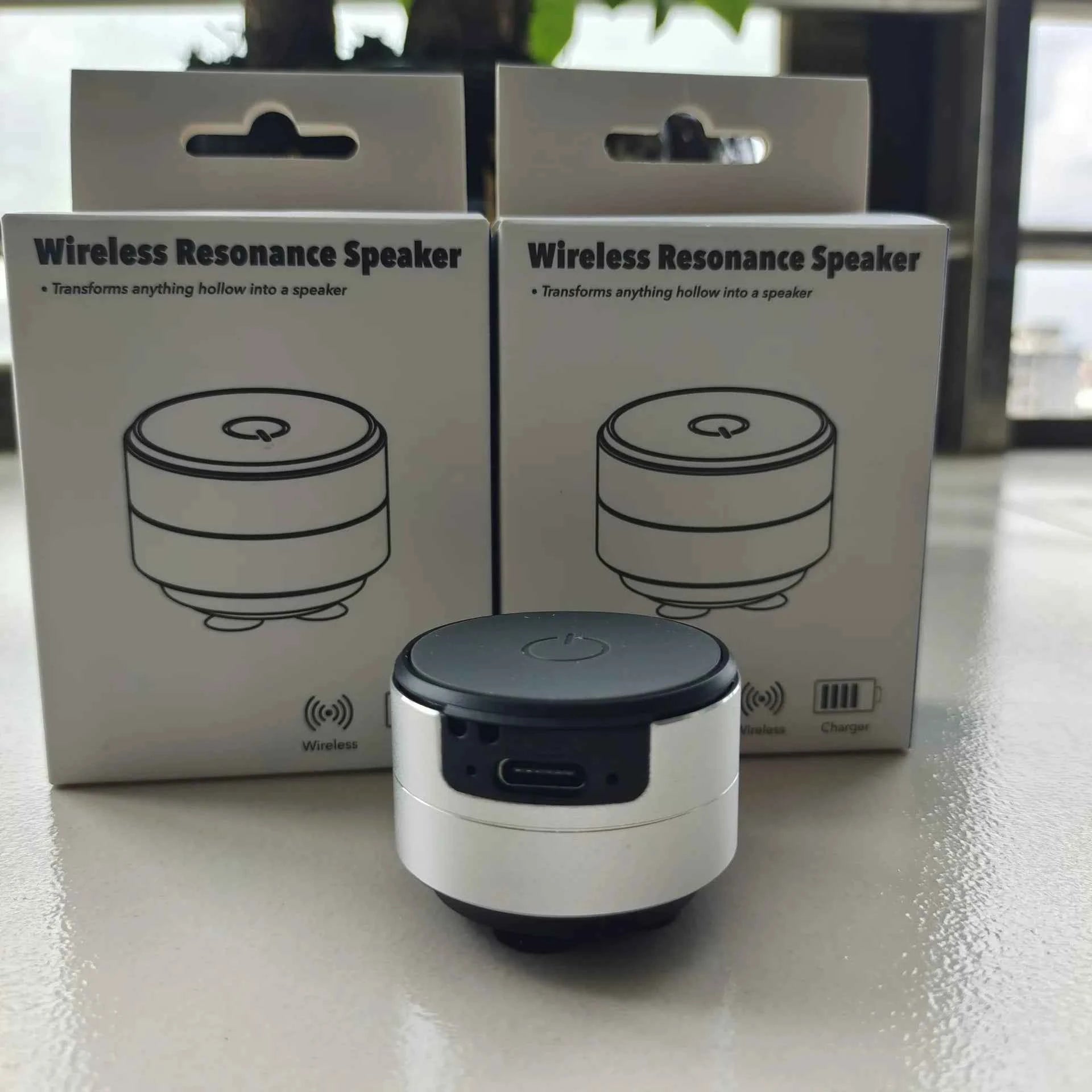 Bone Conduction Speaker Vibration Stereo Audio Digital TWS Wireless Smallest Speakers Dropshipping Mini Portable Metal Speaker