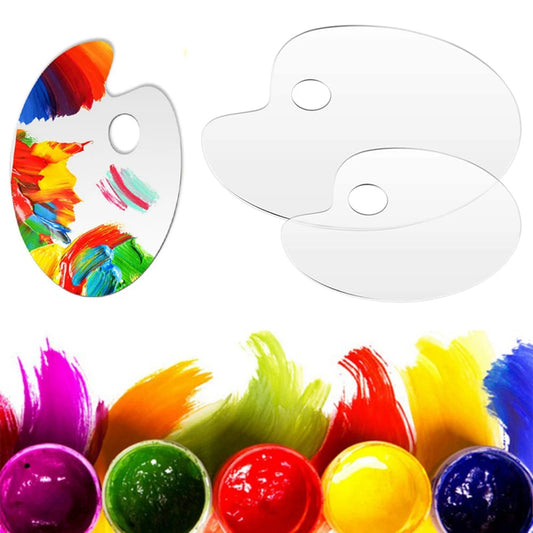 Drawing Supplies Oil Painting Propylene Painting Hand Painted Gouache Painting Palette Clear Paint Tray Pigment Pallet Palettes    Home Decor Supply | Online Retail | ShoreShopper.com