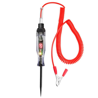 1pc 6V 12V 24V 48V 90V Car Digital Display Test Pen Circuit Test Pen Light Bulb Electric Measuring Pen Repair Tools    Home Decor Supply | Online Retail | ShoreShopper.com