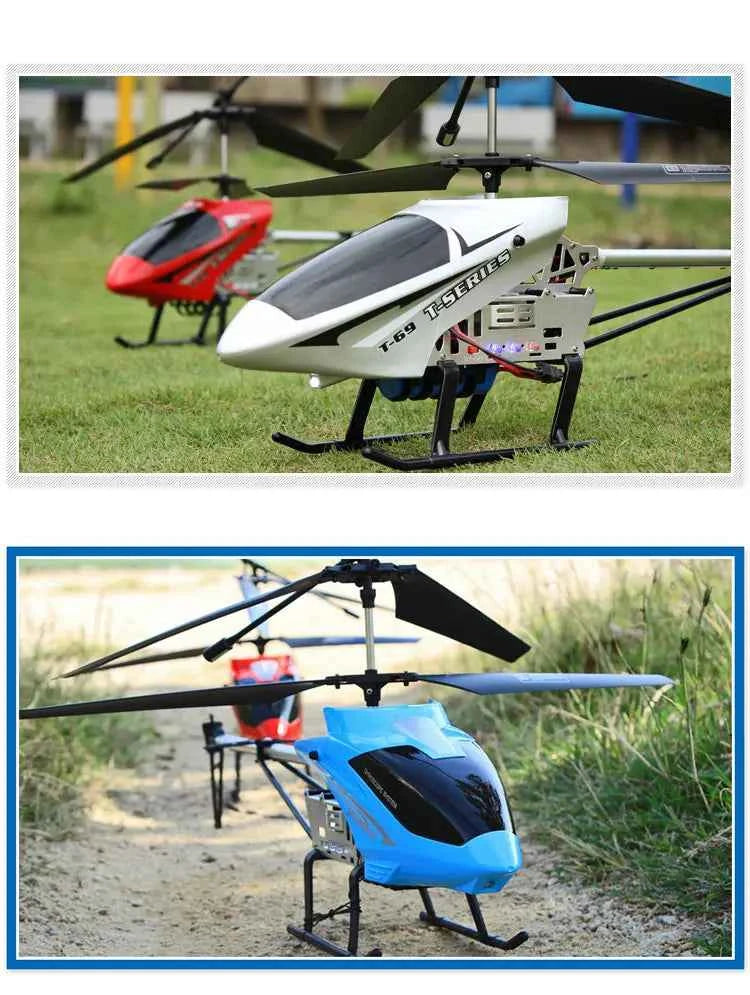 RC Helicopter Durable Charging UAV Model Toy Fall-resistant Remote Control UAV Outdoor Aircraft Children's Birthday