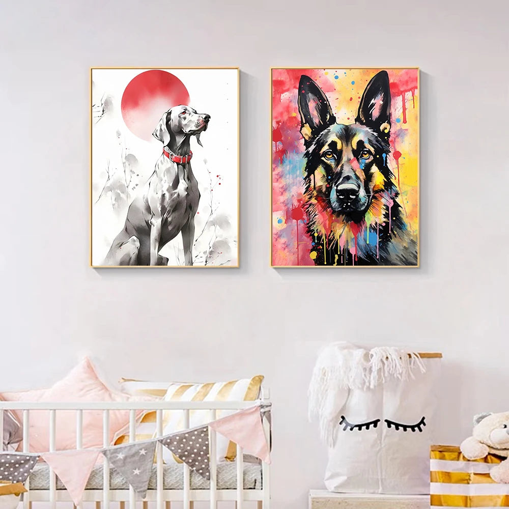 Animal Diamond Painting Graffiti Rhinestone Embroidery Dog Mosaic Cross Stitch Children Gift Art Handmade Home Decoration    Home Decor Supply | Online Retail | ShoreShopper.com